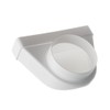 Diameter 125 mm - 220 x 55 mm deflection piece