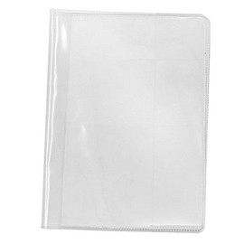 zalati Passport Cover Holder Card Protector Card Storage Plastic - Clear/Transparent