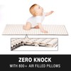 BOWERBIRD Premium Comfort & Safety Bathtub Mat: 800+ Air-Filled Cells