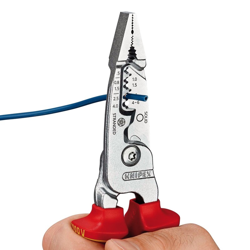 KNIPEX 13192 13 76 200 ME Wire Stripper Metric Version