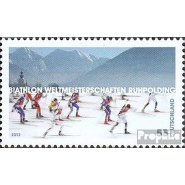 Prophila Collection BRD (BR.Deutschland) 2912 (Complete Edition) FDC First Day Letter 2012 Biathlon World Cup in Ruhpolding (Stamps for Collectors) Winter Sports (Ski/Ice Hockey/Bob …)