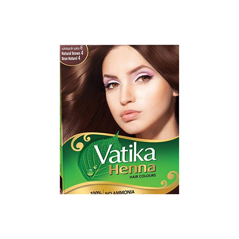 Vatika Henna Hair Colours - Henna Based - 60 Gram