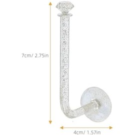 Yardwe 6 Piezas Organizador para Ligas y Diademas de Cabello Soportes de Gancho para Guardar Moños y Anillos Exhibidor de Pared para Niñas y Mujeres