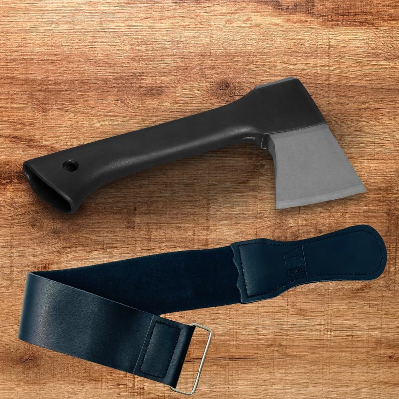 G.B.S Premium Leather Strop for Honing Sharpening Shaving Straight Razors,