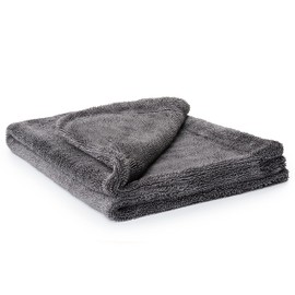 Carbigo® 1200 GSM Profi Mikrofasertuch – Extrem saugstark & Ultra weich – Innovative Twisted Microfaser – Fusselfreies Trockentuch zur Reinigung von Auto & Motorrad – Microfasertuch Auto groß 80x50cm