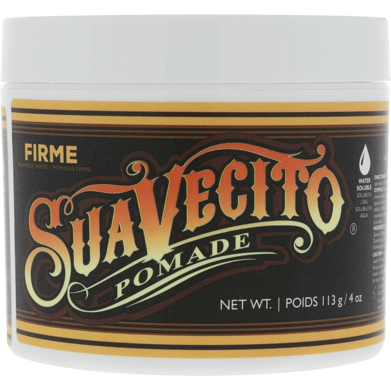 Suavecito Pomade Firme/Strong Hold, 4 oz, 3 Piece