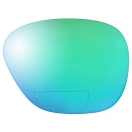 Reptile Suncloud Sentry Polarized Sunglass Replacement Lenses Green Mirror Bi-Focal +2.00