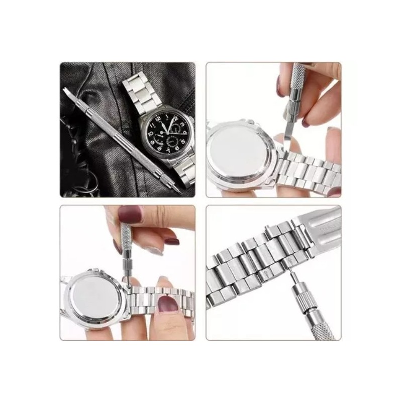 +Mu Herramientas De Reparación De Relojes Pernos Eslábones 6pz