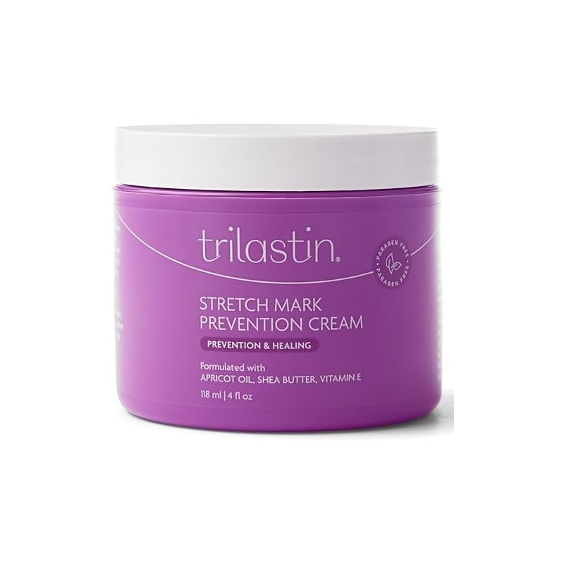 TriLASTIN Maternity Stretch Mark Prevention - 4 oz. by TriLASTIN