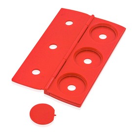 Tiardey Ther Pencil Penetration Coins Magic Tricks Pen Pass Thru Coin Magic Close Up Street Illusions