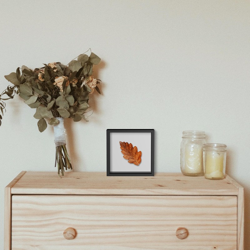 Kormuge Kormuge 8x8 Shadow Box Frame with White Linen Backing,