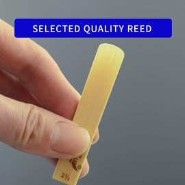 Individual Packed Box of 10 Bb Clarinet Reeds, Strength 2.5