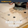 POWERTEC MFT Worktop Jig - Router Template for 3/4" Dog