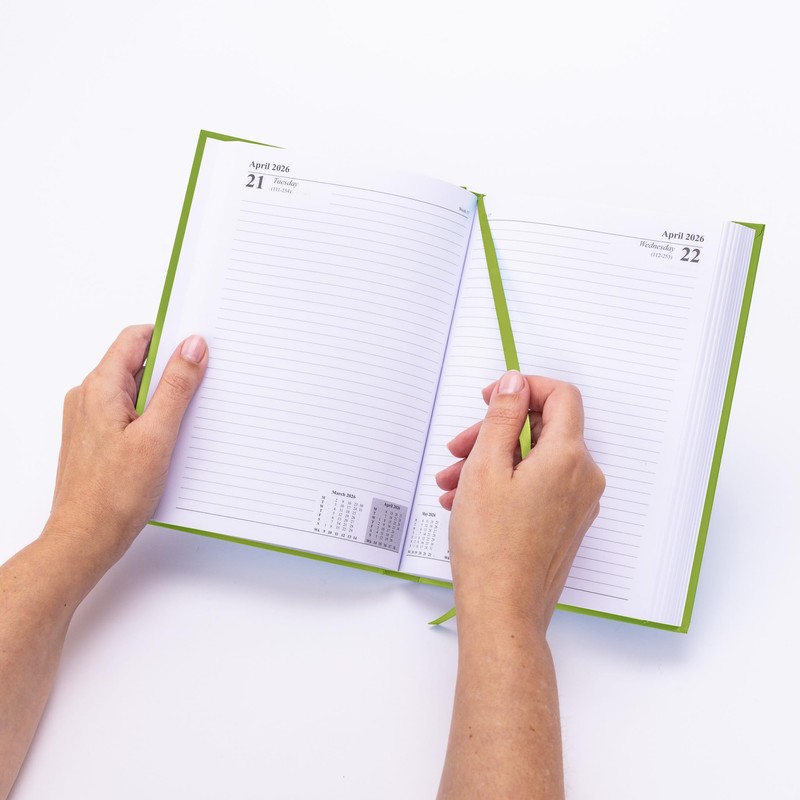 evelay 2026 Diary A4 A5 Day to Page Hardback Full