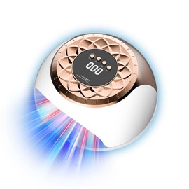 LOZLTX nagelpil lasegerät 【21-Tage schnell】【Präzise Timer: 3|5|7|10 Minuten】 für mehrere & FingernägelNagelpilz LaserGerät für ehandlung, 57pcs Blaues Licht und Rotes Licht Nagelpilz Laser （Gold）