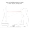 Twelve South Curve Riser Monitor Stand | Ergonomic Desktop Stand