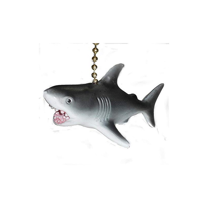 Great White Shark Fan Pull Decorative Light Chain