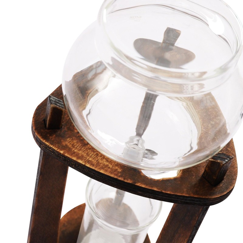 YINZINR Cold Brew Drip Coffee Maker, 600ml/20.29oz Capacity 6-8 cup