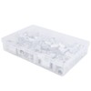 175pcs Rivet Nut Set Flat Head Aluminium Nutsert Assortment with