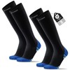 Effeet 2 Pairs of Compression Socks for Men and Women,
