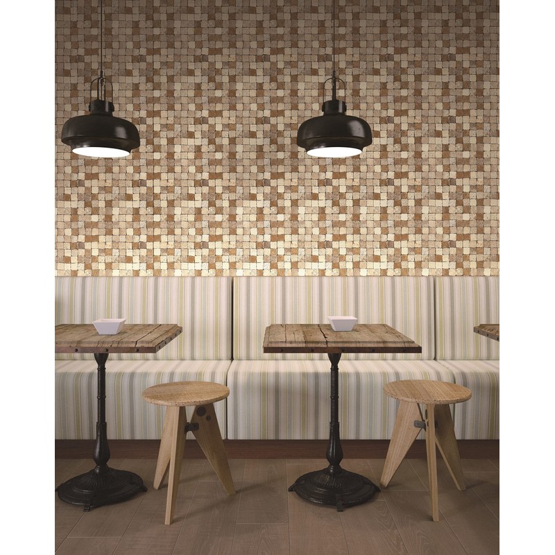 Simple Tile - Marble Mosaic Tile for Kitchen Backsplash, Bath