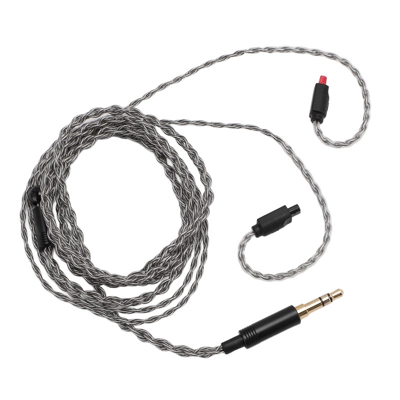 Headphone Cable 4 Strands Silver Plated Copper Anti Stangling 3.5MM