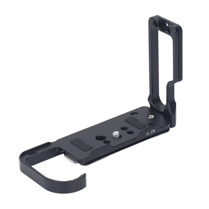 L Bracket Quick Release Plate Aluminum Skeleton Design 1/4 Inch