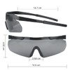 Feyachi Shooting Glasses with 3 Interchangeable Lenses, Anti-Fog and Scratch