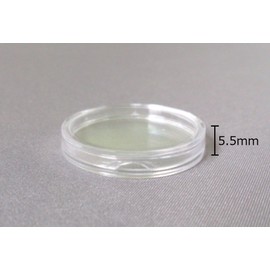 Kingya Coin Case Capsule Set of 20 Commemorative Coin Storage Storage [MF Cloth Included] (Inner Diameter 1.2 inches (30 mm)