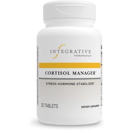 Integrative Therapeutics Integrative Therapeutics - Cortisol Manager - Supplement with Ashwagandha and L-Theanine - Supports Relaxation & Calm* - 30 Tablets
