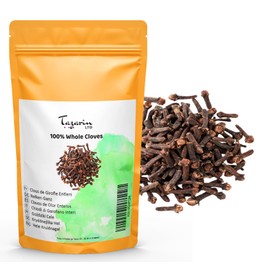 50 g Cloves Whole - Dried Cloves, High Quality Clove Handpicked - Cloves Not Ground - Ideal for Cooking - 100% Natural Without Additives Tazarin Ltd