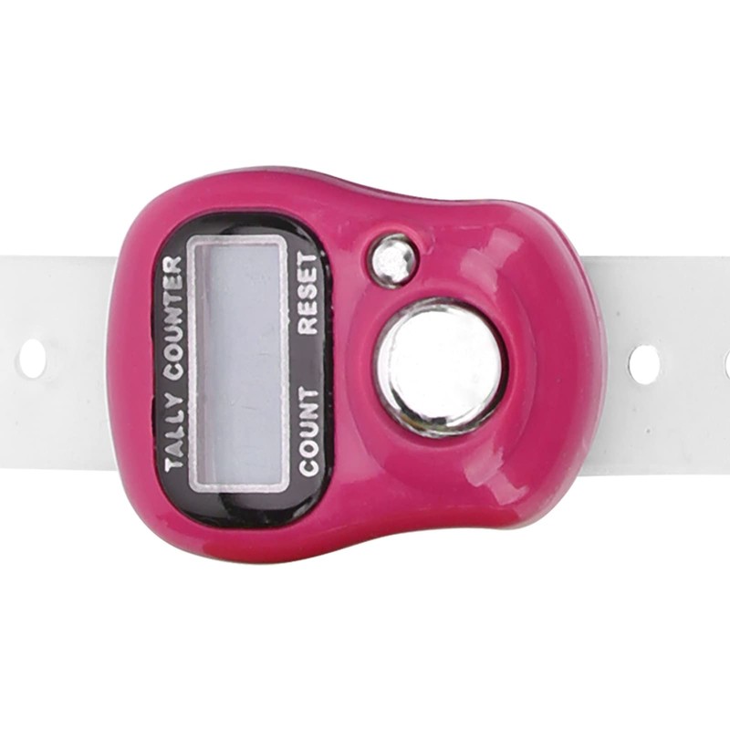 Lap Counter Timer, Electric Finger Counter with Resettable 5 Digit