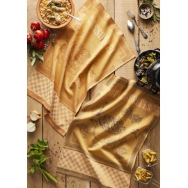 Coucke Cotton Tea Towel Salted Delices, French Fries Shapes