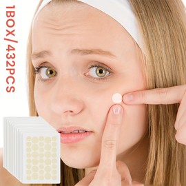 432 Stück Pimple Patches, Anti Pickel Patches，Wasserdichte Atmungsaktive ，Tag und Nacht Akne Patches 。Zum Abdecken von Pickeln und Hautunreinheiten, für alle Hauttypen geeignet
