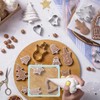 NICENEEDED 4.72 x 4.72 Inch Cookie Stencil Holder, Cookie Stencil