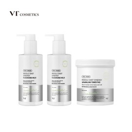 VT Riddle Shot Cleansing All-in-One Set (2 Cleansing Milks + Toner Pad) / 브이티 VT 리들샷 클렌징 올인원세트 (클렌징밀크 2개 + 토너패드)