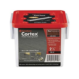 FastenMaster Collated Cortex for Trex Transcend Lava Rock Decking with 2-1/2" Screws for 100 Linear Feet