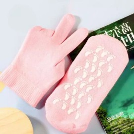 촉촉 보습 젤양말 각질제거 뒷꿈치관리 손 젤장갑 발 [양말] Moisturizing Gel Socks for Exfoliation and Heel Care Hand Gel Gloves Foot [Socks]