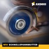 Anvil Quick Release Nut for Angle Grinder / Cutting Grinder