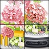 TRavesty Flower Building Blocks Kit, DIY Artificial Building Blocks with