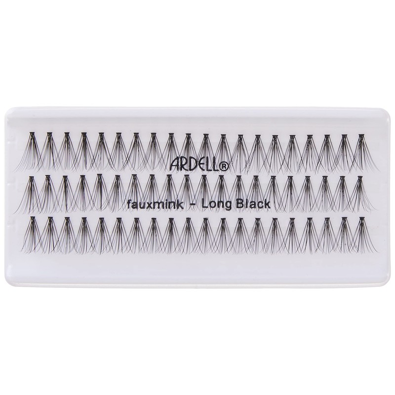 Faux Mink Individuals Long Black
