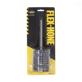 FLEX-HONE Tool-BC21232 - Cilindro de investigación de cepillo para polvo, serie BC, carburo de silicio abrasivo, 64 mm de diámetro, tamaño de grano 320
