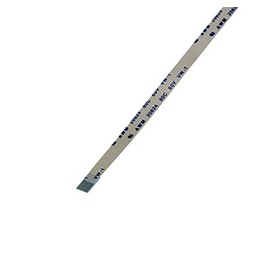 KALEA-INFORMATIQUE ZIF FPC ribbon cable, 10 AWM wires, 0.5mm pitch, 200mm long, 5mm wide. Connectors on the same side of the FPC ribbon.