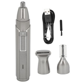 3 in 1 Nose Hair Trimmer Multifunctional High Speed Portable Detachable Cleaning Brush Nose Hair Clipper Set for Men