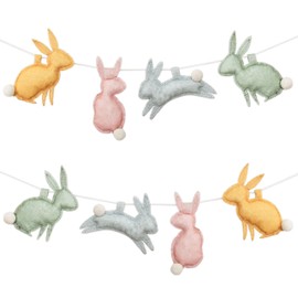 Papierdrachen Felt Easter Wall Garland – Playful Easter Joy – Festive Easter Decoration – Felt Garland