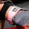 RL Grips® Leather Gym Belt - Padded Leather Lumbar Support