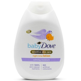 Baby Dove, Night Time Lotion for Sensitive Skin, Calming Moisture - 400 Ml (13 Ounce)