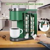 STORAGENIE Coffee Pod Holder for Keurig, Wall Mount Side Mount