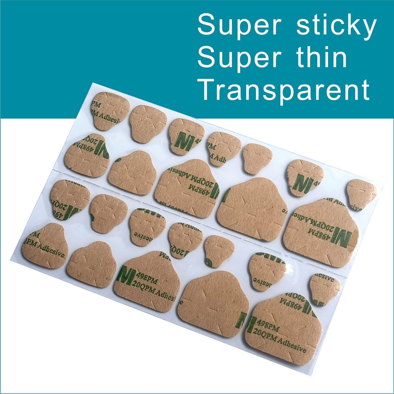 Nail Stickers：Nail Adhesive Tabs Transparent Double Side Nail Sticky Tabs,