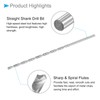 CoCud Ultra Long Twist Drill Bit, 0.2 inch (5.2 mm)